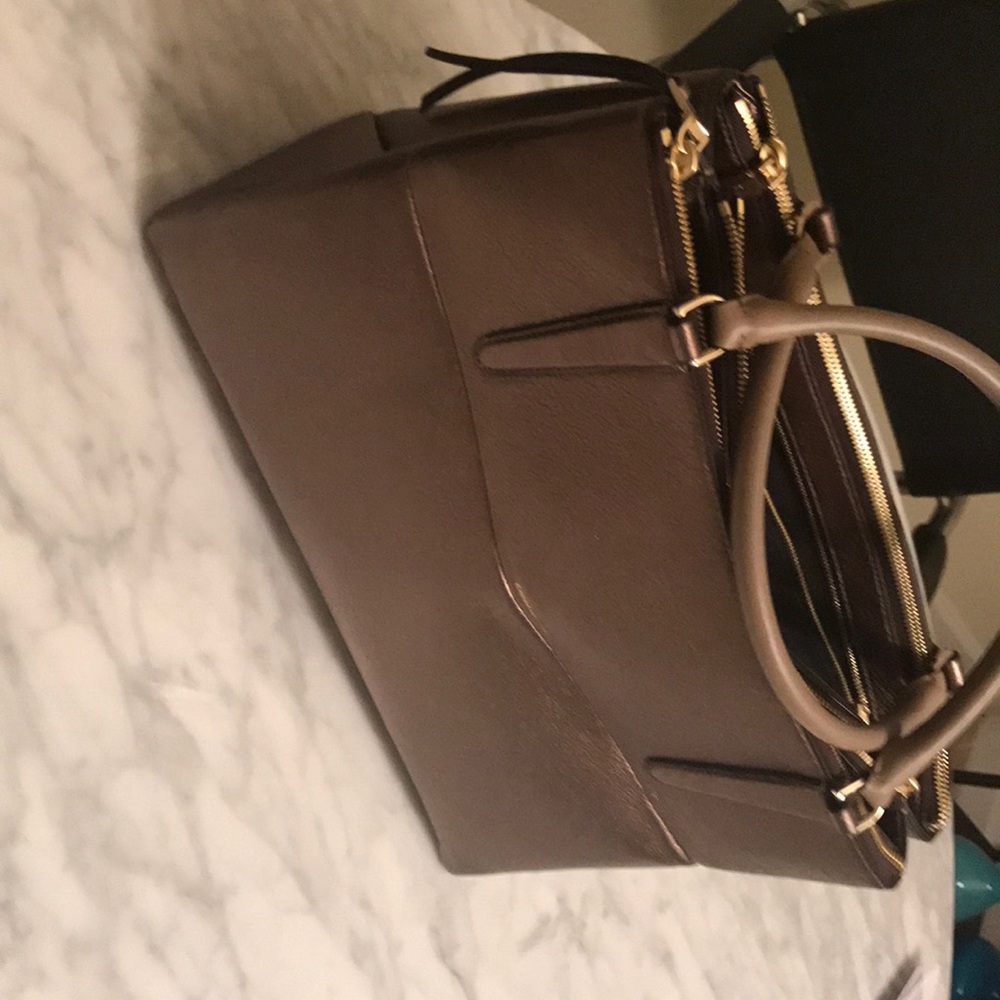 COACH BICOLOR LARGE BOROUGH SATCHEL